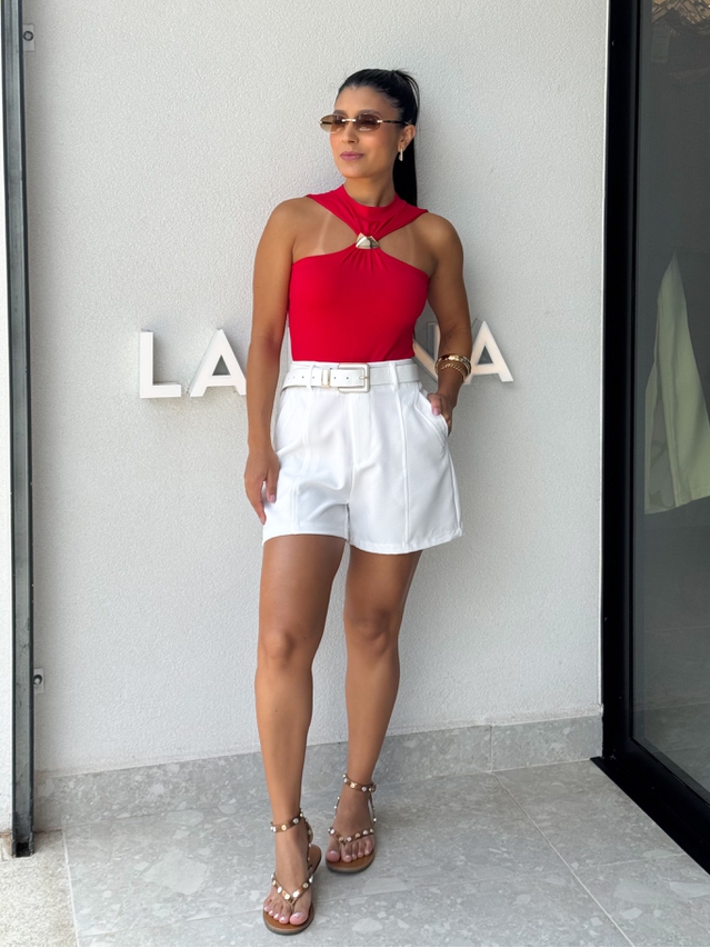 Body Metal Doris Vermelho