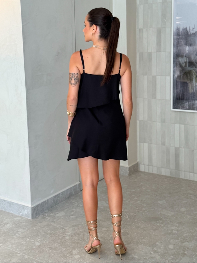 Vestido Alcinha Jordânia Preto