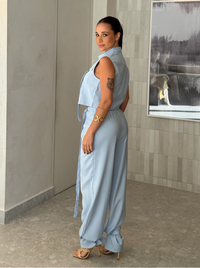 Conjunto Cargo Vanessa Azul