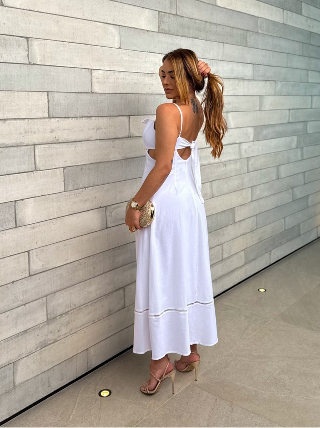Vestido Midi Maraisa Branco 