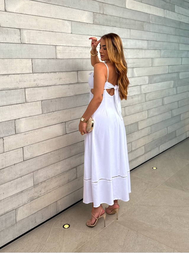 Vestido Midi Maraisa Branco 