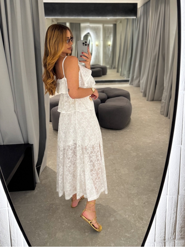 Conjunto Rendado Dara Branco