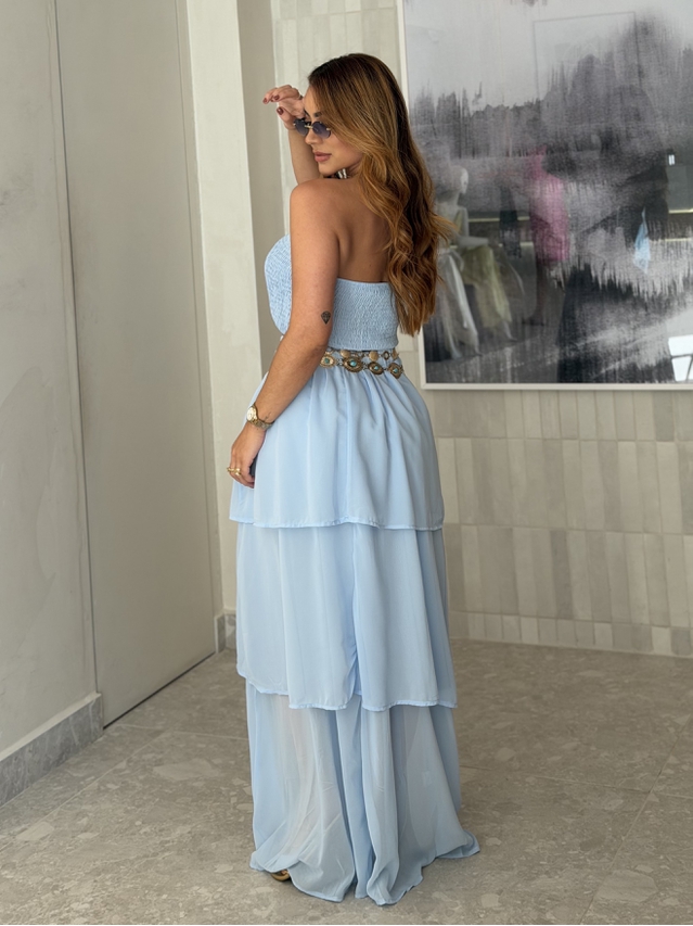 Conjunto Saia Rubia Azul