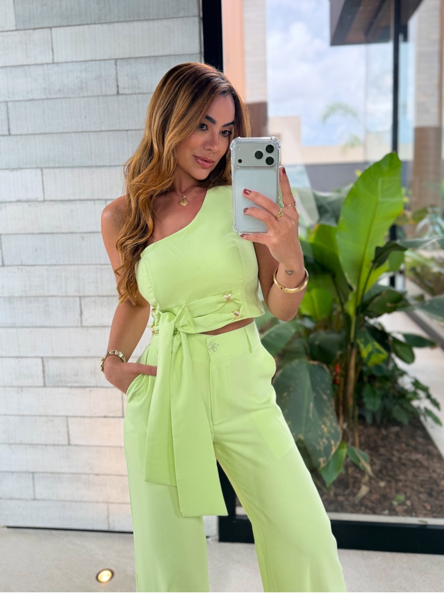 Conjunto Calça Felicity Verde 