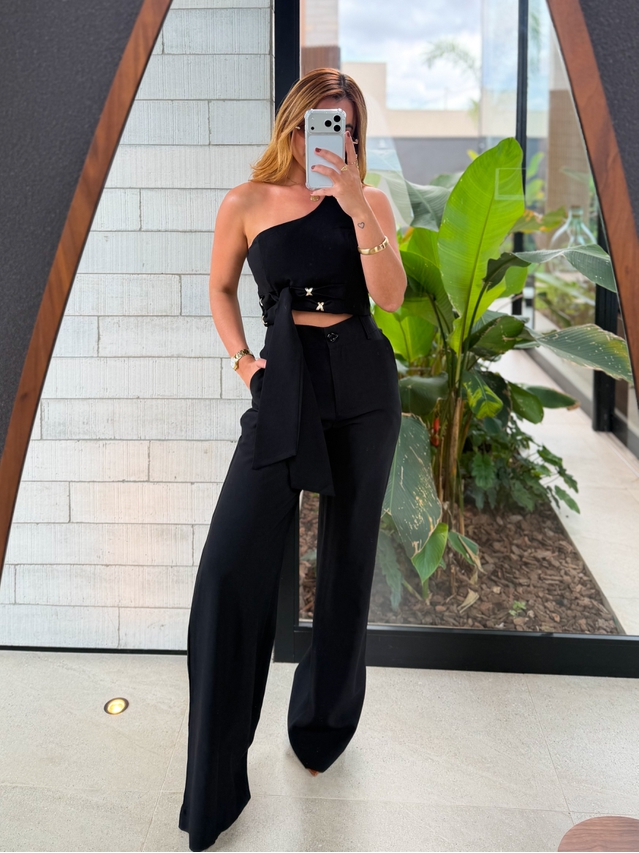 Conjunto Calça Felicity Preto