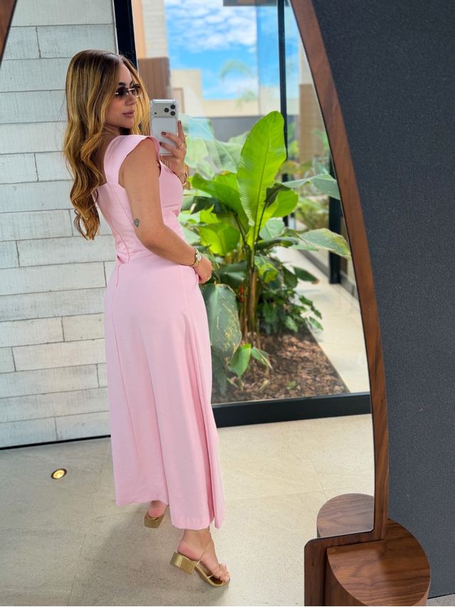 Vestido Alça Kali Rosa