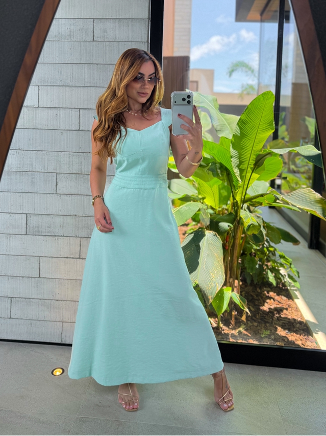 Vestido Alça Kali Verde