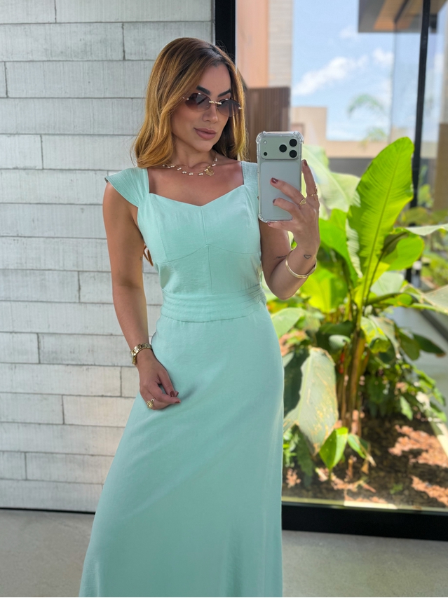 Vestido Alça Kali Verde