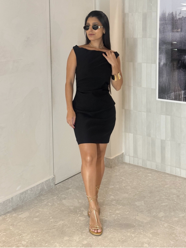 Vestido Regata Giulia Preto