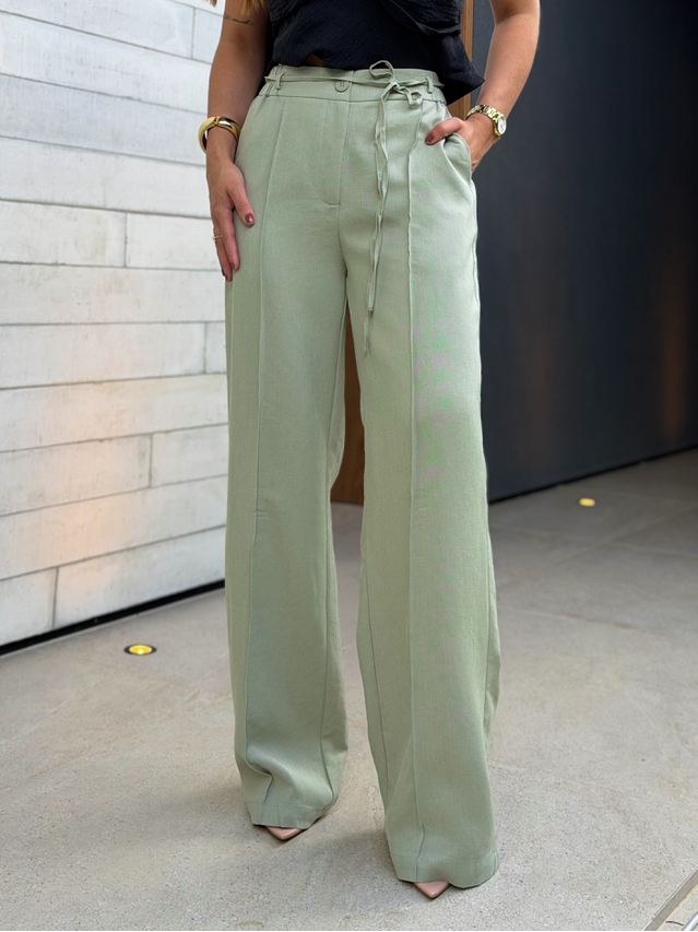 Calça Pantalona Sara Oliva