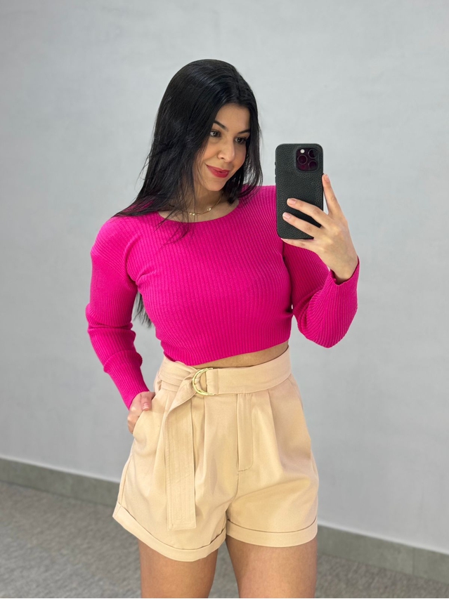 Cropped Amsterdã Pink 