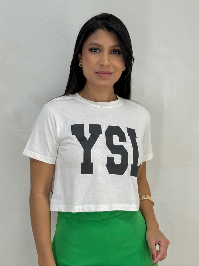 Camiseta Cropped YS Off