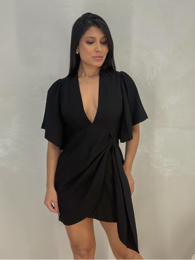 Vestido Angelina Preto