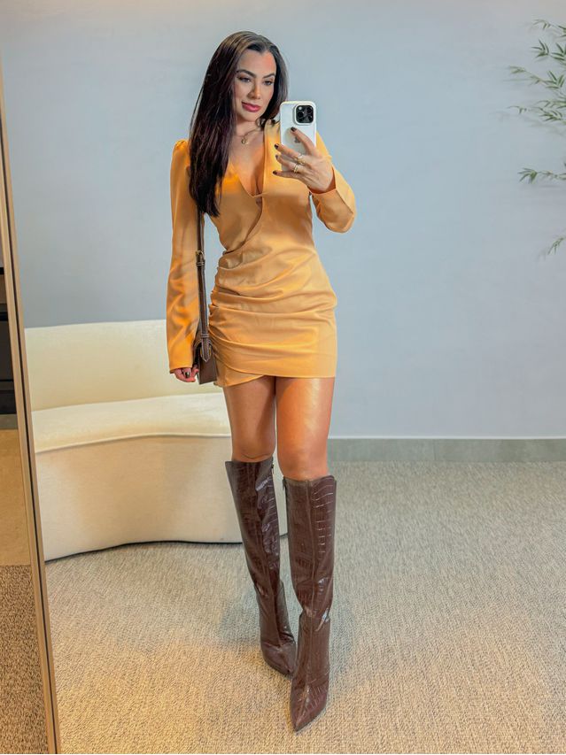 Vestido Sarah Curcúma