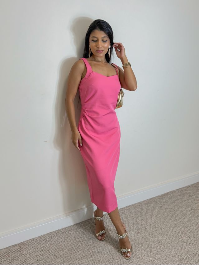 Vestido Midi Tubinho Daise