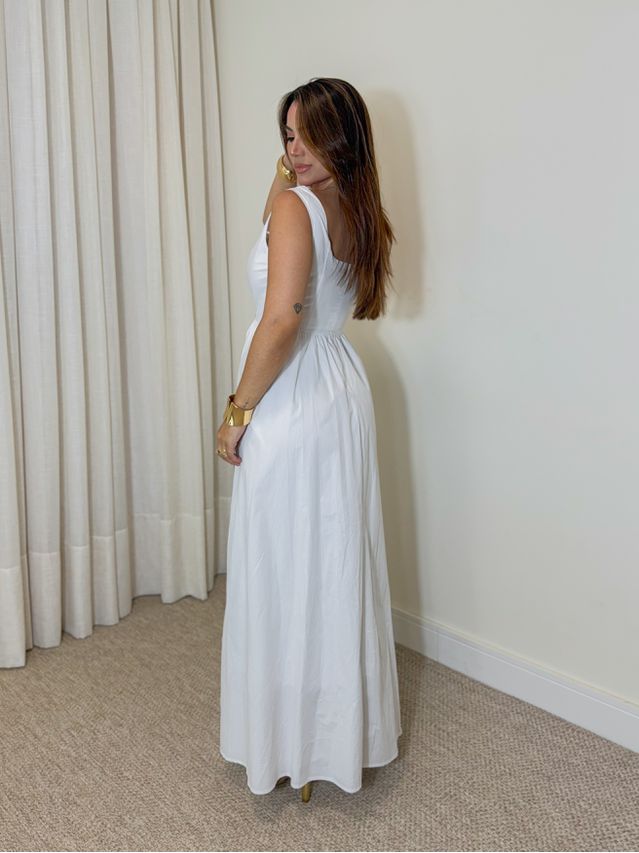 Vestido Alça Giovanna Branco