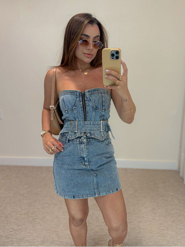 Conjunto Jeans Claro