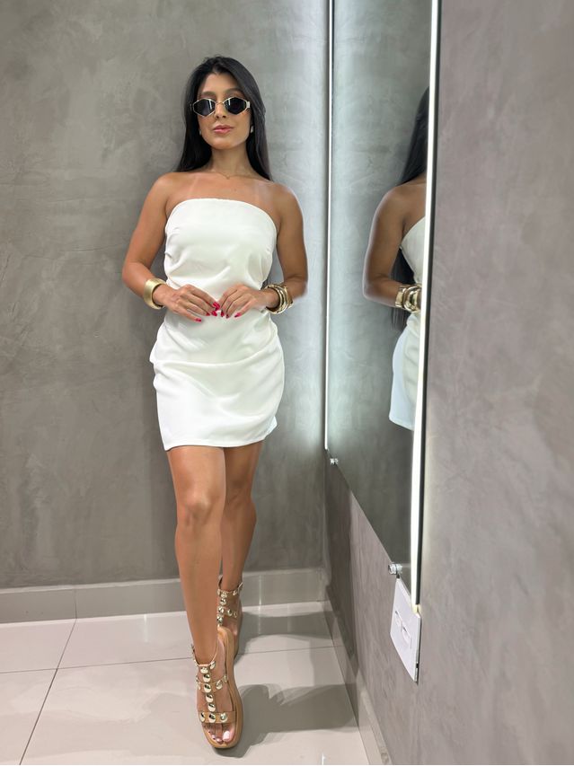 Vestido Bárbara Branco