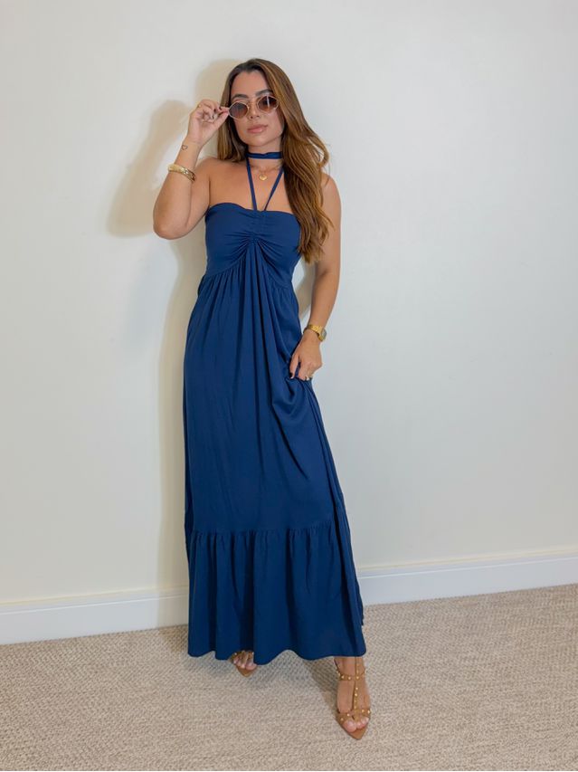 Vestido Midi Amanda Tomara Que Caia Marinho