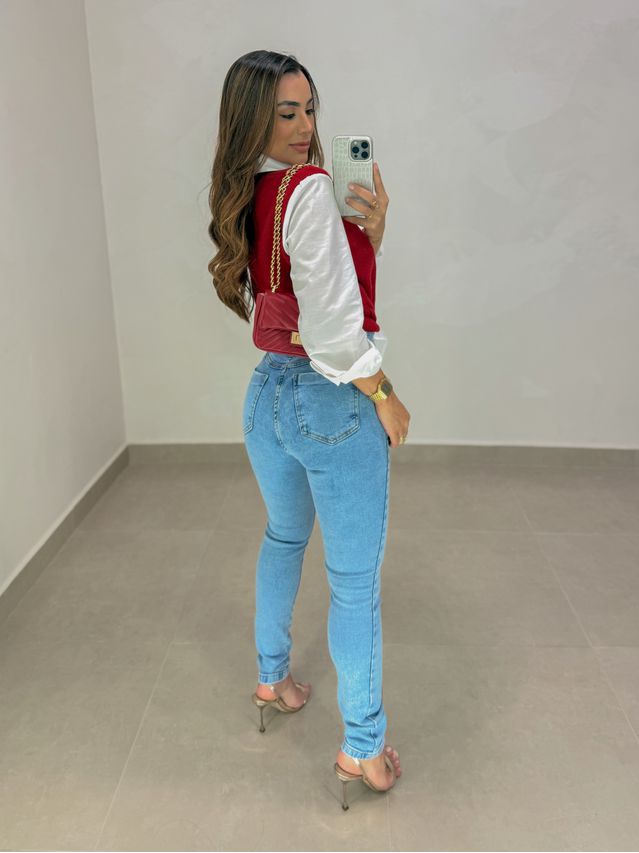 Calça Jeans Skinny