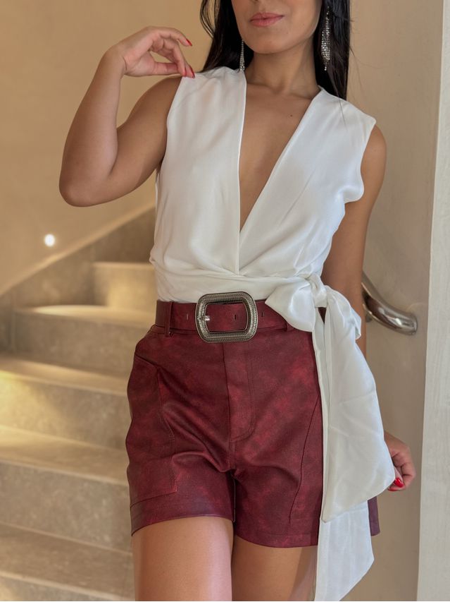 Body Decote Ayla Branco 