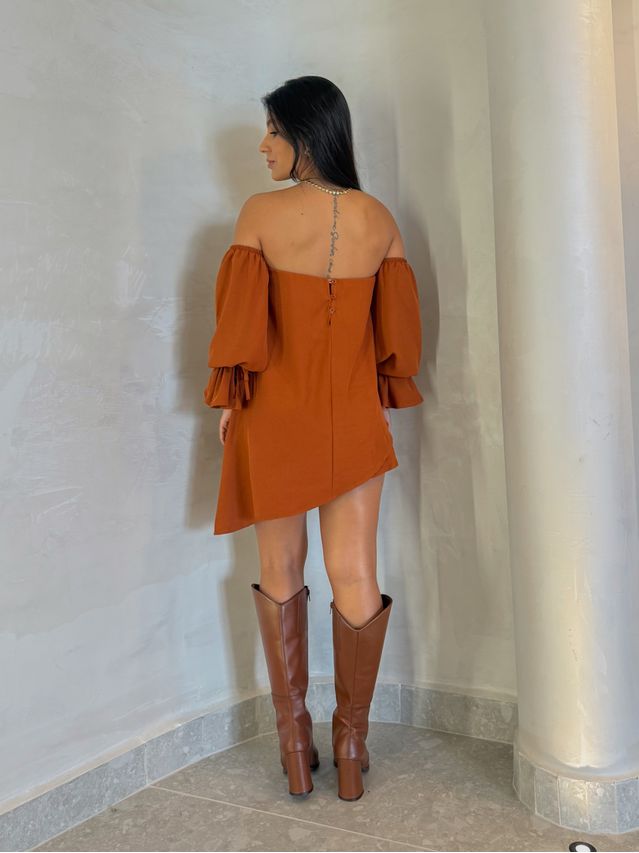 Macaquinho Bata Letícia Marrom