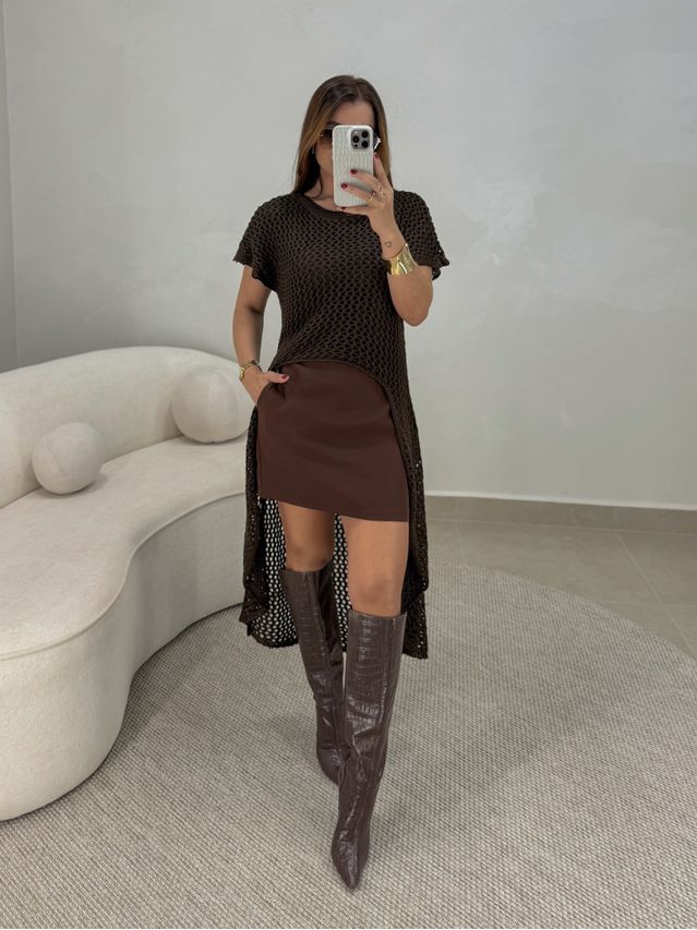 Saia Alfaiataria Pietra Café