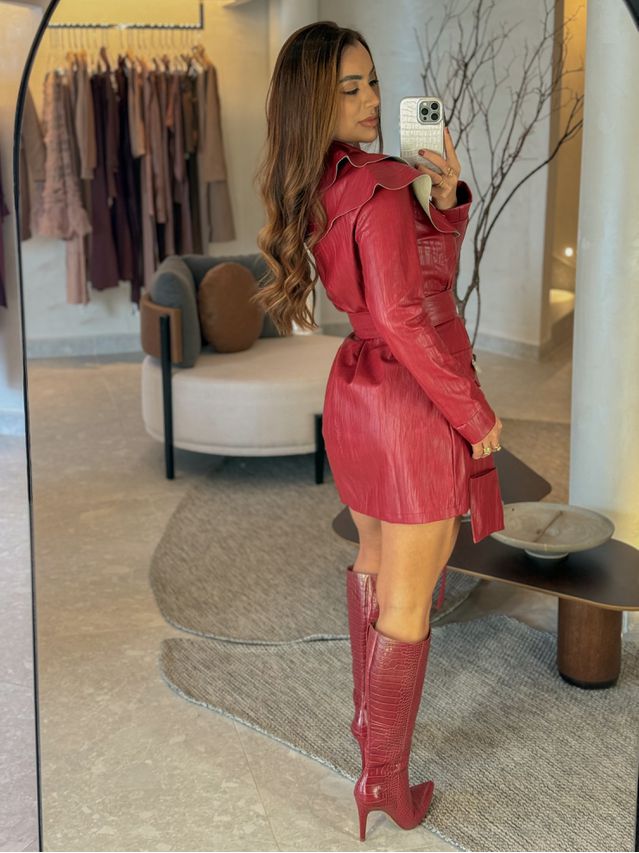 Maxi Casaco Chamonix Vermelho