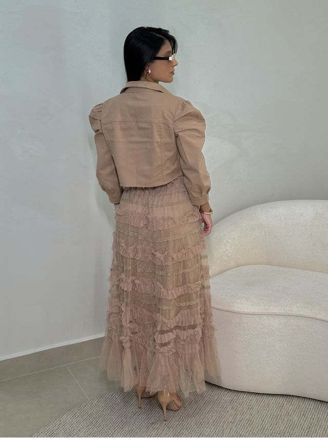 Saia Tule Vicenza Cappuccino 