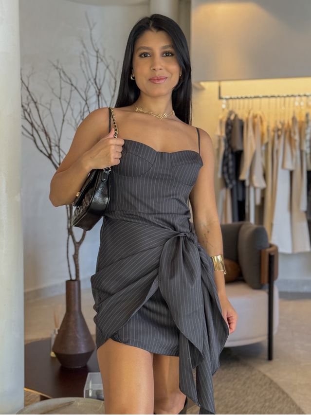 Vestido Risca de Giz Susane Chumbo