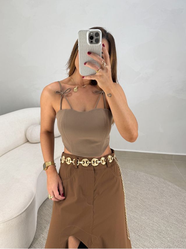 Cinto Corrente Hana Dourado