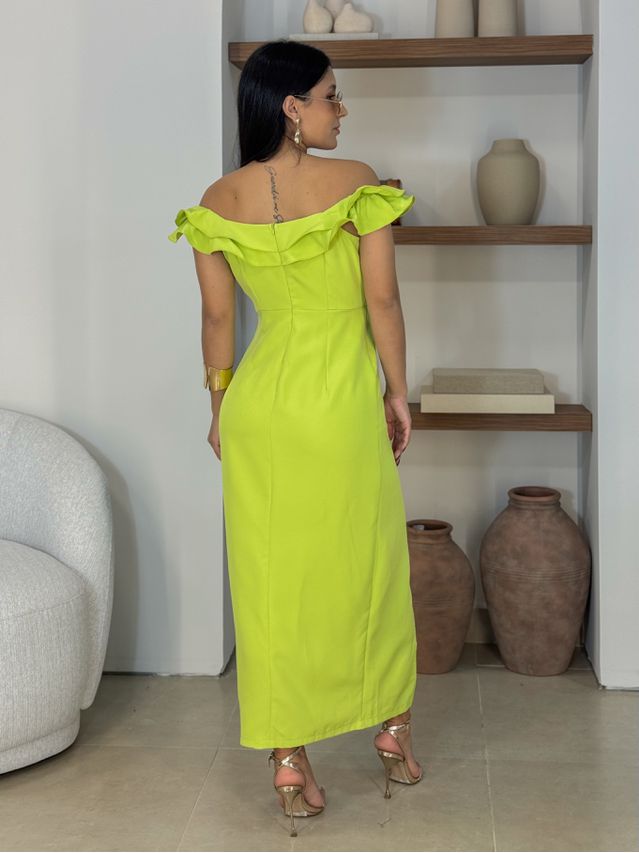 Vestido Babado Isadora Lima