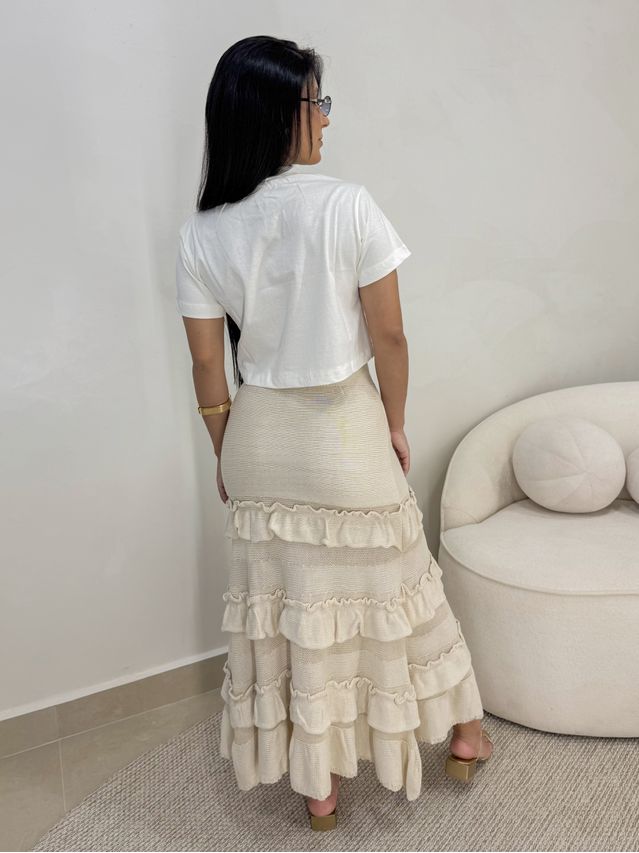 Camiseta Cropped Benção Off