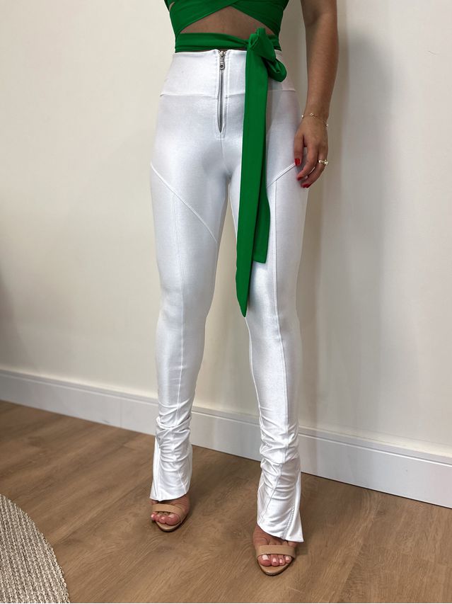 Calça Skinny Glamour Branca