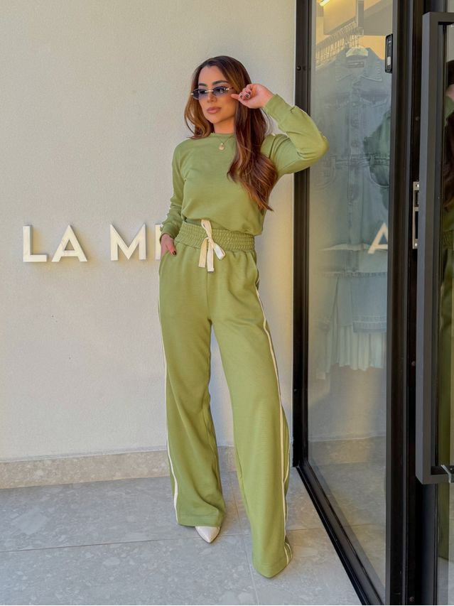 Conjunto Calça Nayane Verde