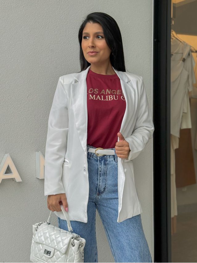 Blazer Alicia Branco