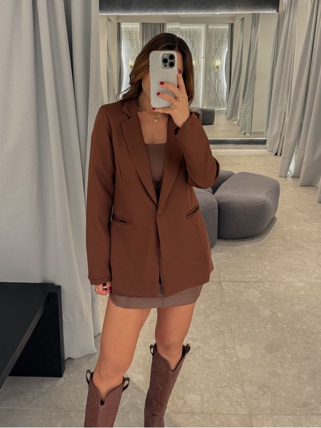 Blazer Alicia Café 