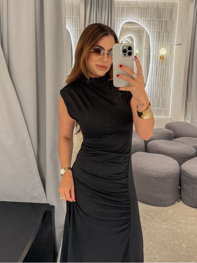 Vestido Muscle Tee Morgan Preto