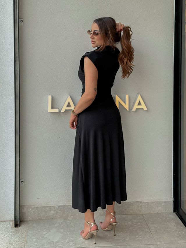 Vestido Muscle Tee Morgan Preto