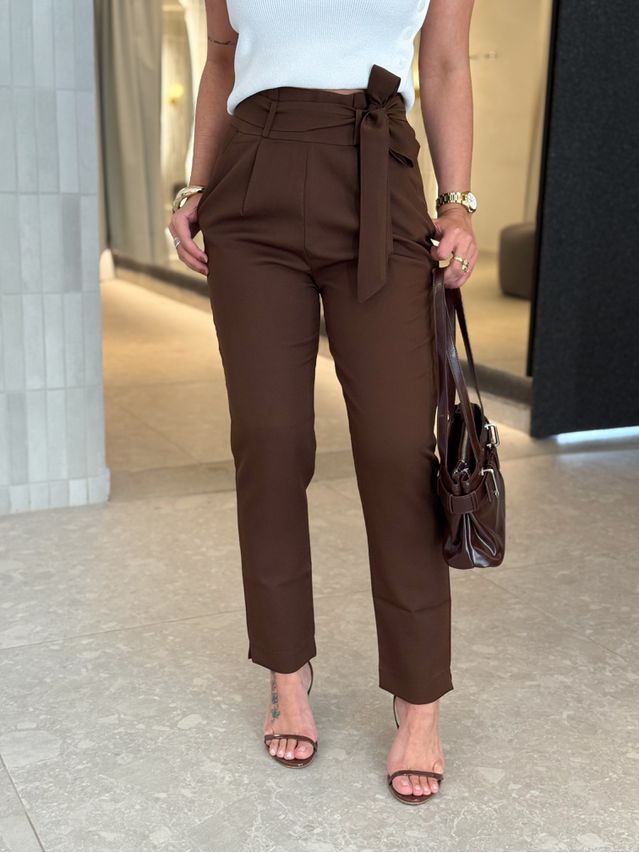 Calça Clochard Marieta Café 