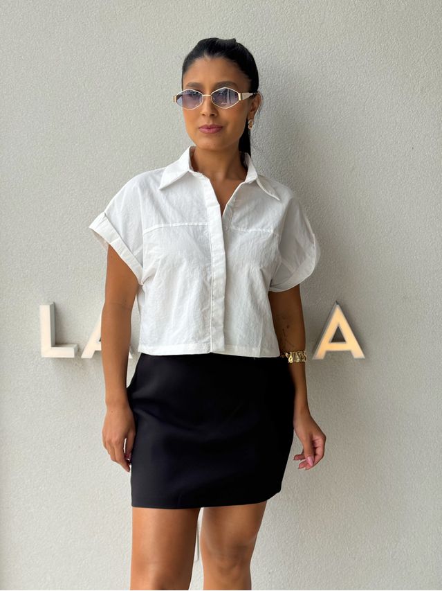 Camisa Cropped Jessica Branco