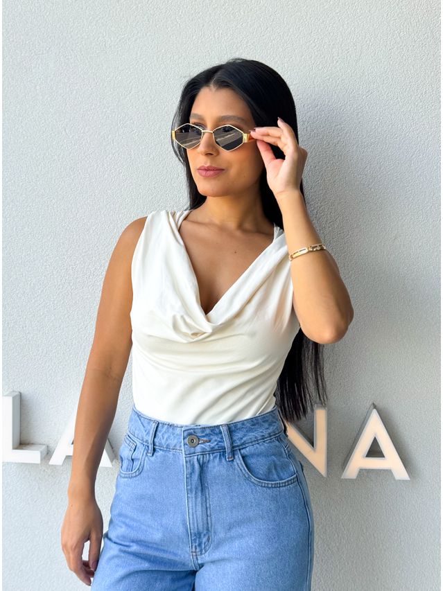 Body Decote Gaia Off