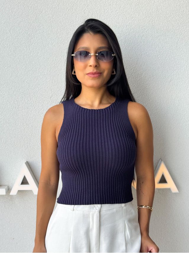 Cropped Tricot Celinne Marinho