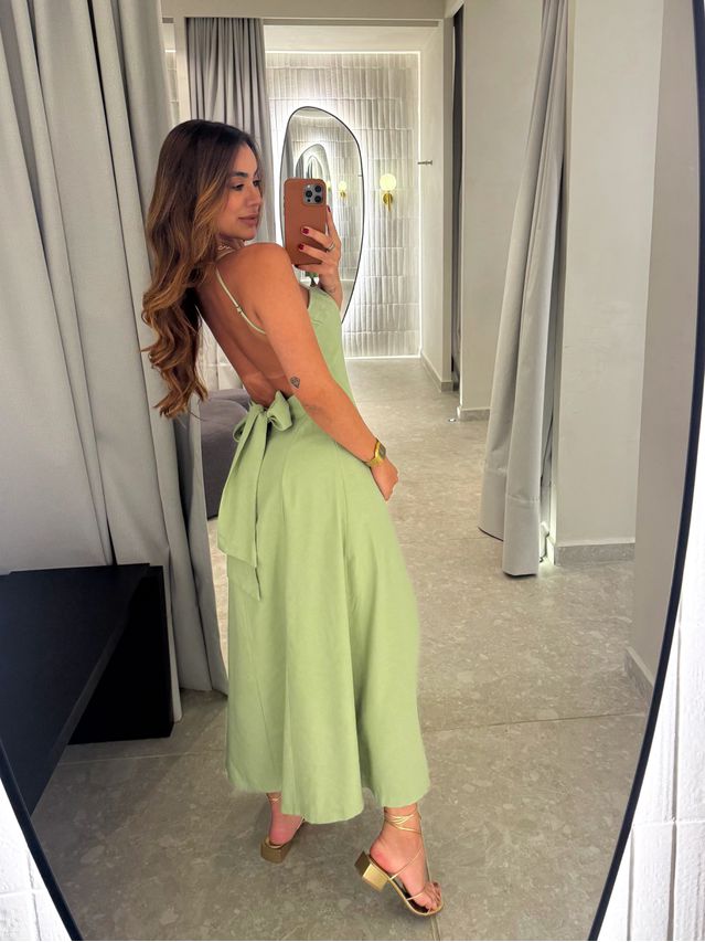 Vestido Midi Lilian Oliva