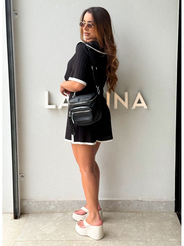 Conjunto Tricot Janaína Preto