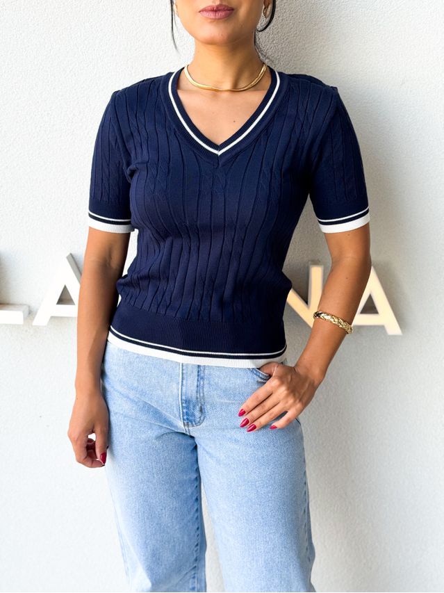 Blusa Tricot Angela Marinho