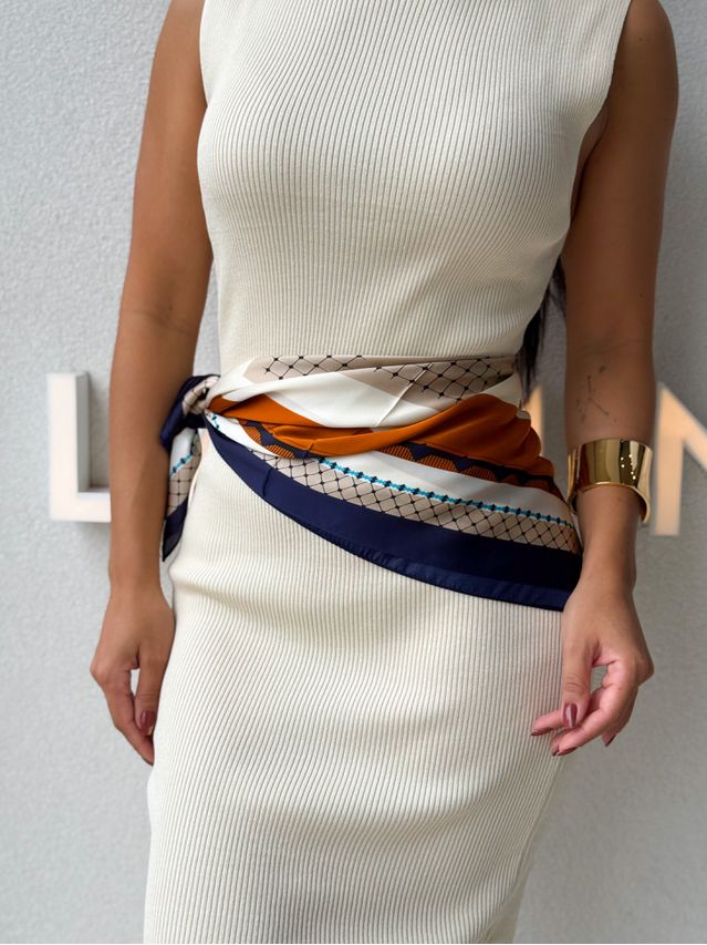 Lenço Alice Cúrcuma