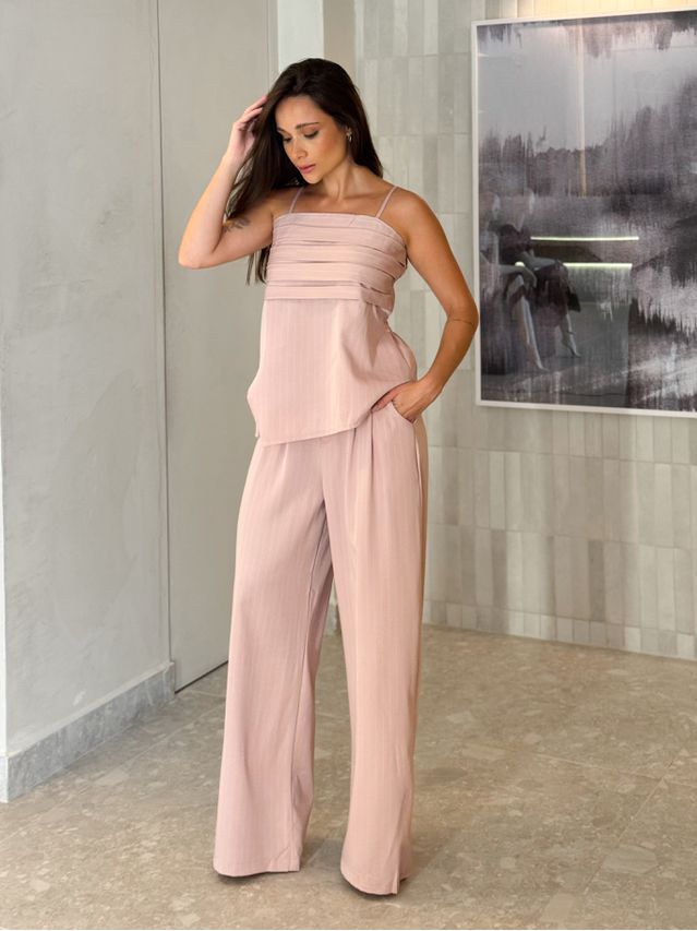 Conjunto Risca de Giz Laisa Rosa