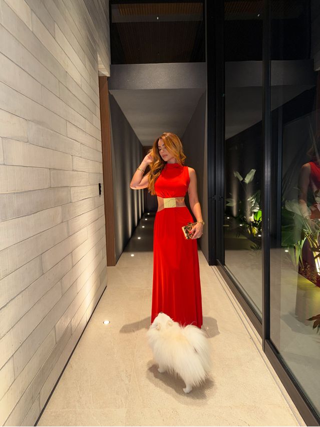 Vestido Miro Vermelho