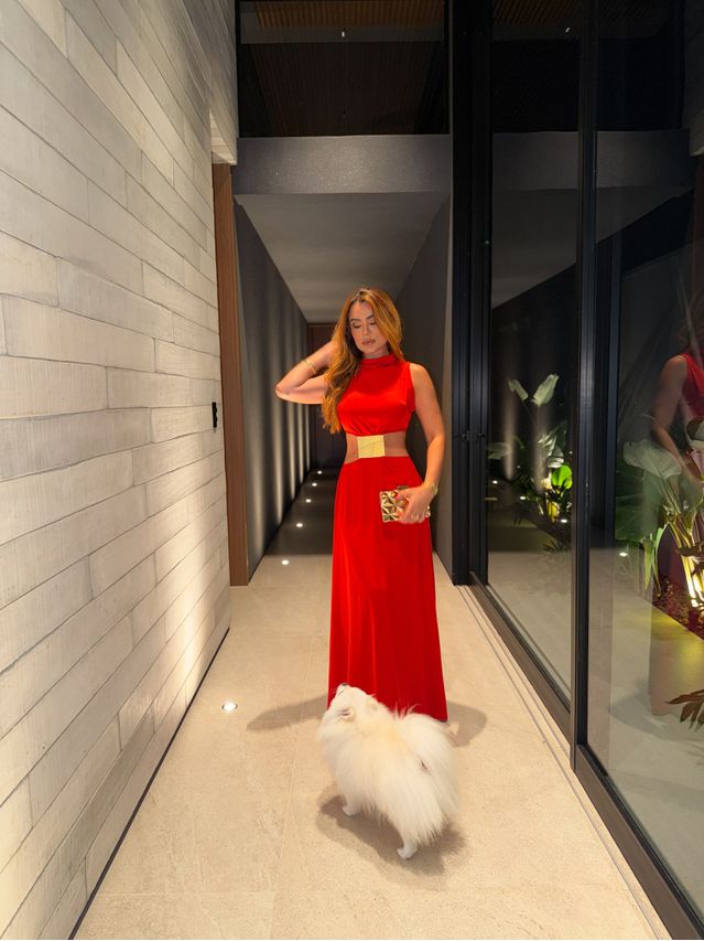 Vestido Miro Vermelho